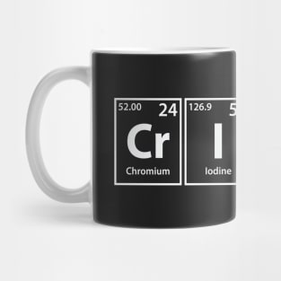 Critics (Cr-I-Ti-Cs) Periodic Elements Spelling Mug